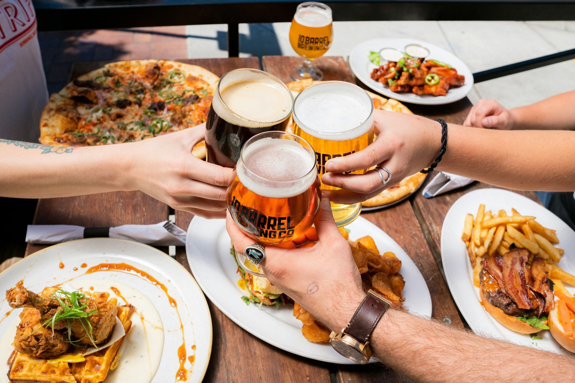 American food (Image via Unsplash/Elevate)